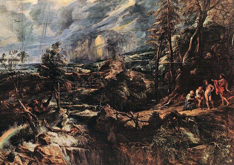 Peter Paul Rubens Stormy Landscape Germany oil painting art